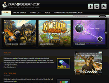 Tablet Screenshot of gamessence.net